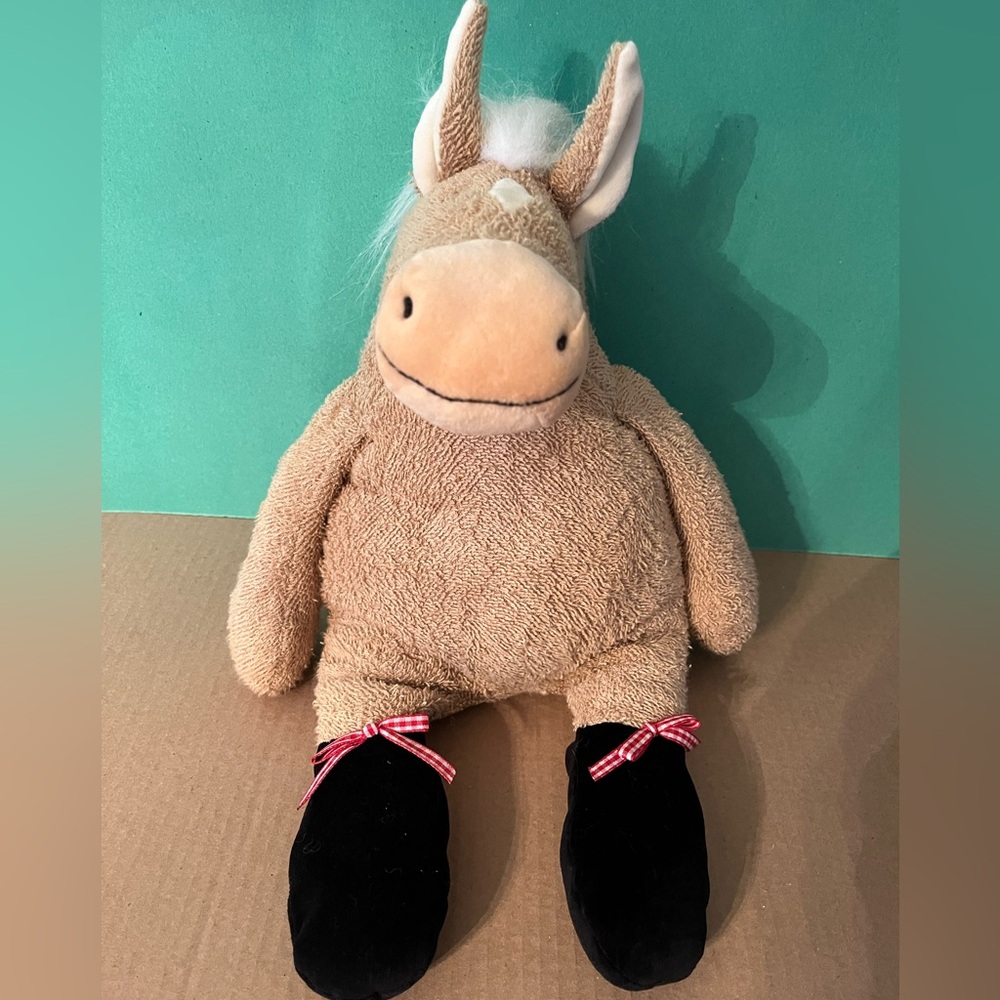 Manhattan Toy Company 2001 Tip Toes Harvey Horse  Large 16”